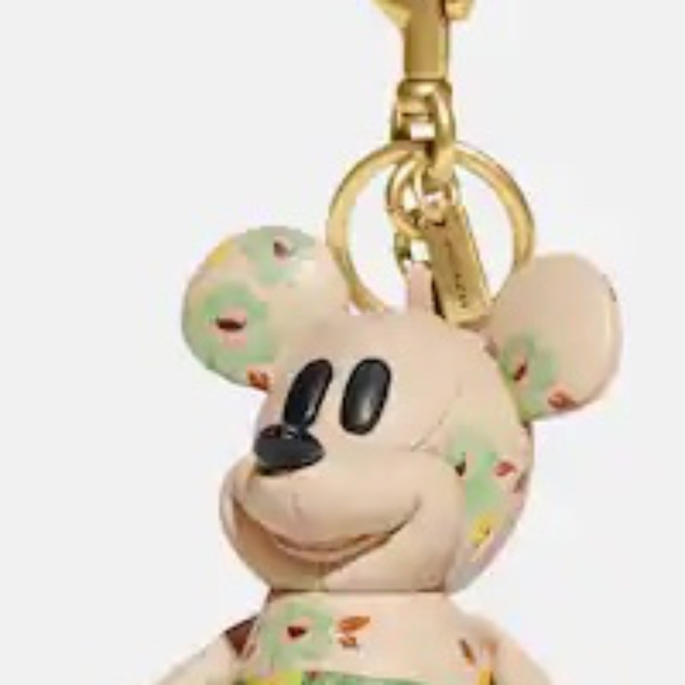Coach X Disney Mickey Mouse 4 in. Bag Charm 100th Anniversary NWT - Picture 6 of 12